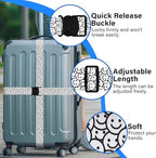 2 Pack Luggage Straps for Suitcases, Adjustable Travel Belt - Image 4
