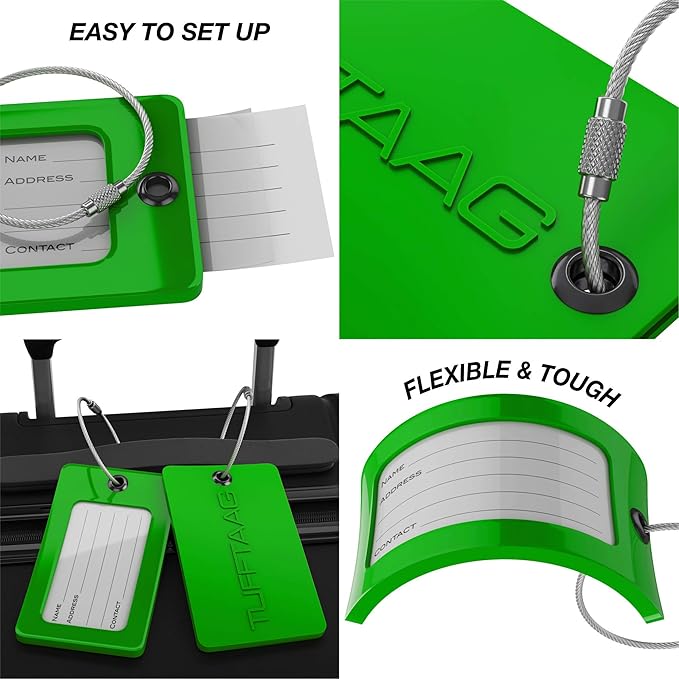 Luggage Tags Business Card Holder by TUFFTAAG - Image 3