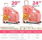 Kids' Lightweight Ride on Luggage - Image 5