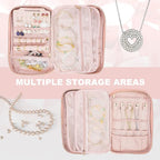 emissary Jewelry Organizer Case Travel Jewelry Storage Bag - Image 3