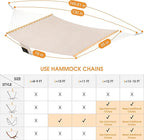 Lazy Daze Hammocks 11 FT Double Outside Hammock Quick Dry Olefin Fabric Hammock - Image 7