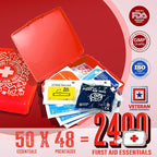 EVERLIT Pocket-Aid Mini First Aid Kit | Compact, Portable Hard-Shell Cases of - Image 4