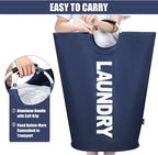 DOKEHOM 125L X-Large Collapsible Washing Laundry Basket Bag - Image 4