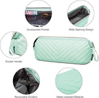 Hair Tools Travel Bag for Shark Flexstyle Dyson, Quilted Case Organizer Bag, Gift for Women Hair Accessories Storage Bag, Travel Hairdryer Portable Bag for Women, Teal