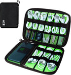 Electronics Travel Organizer, Portable Waterproof Electronic Travel Storage Bag by Lcsmaokin