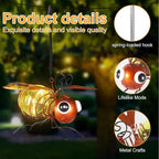 Bee Solar Outdoor Hanging Lantern Creative Small Sculpture Lights Durable - Image 5