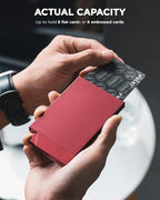 VULKIT Pop up Card Holder Minimalist Credit Card Holder RFID Blocking Slim - Image 2