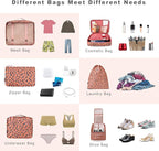 BAGAIL 8 Set Packing Cubes Luggage Packing Organizers - Image 5