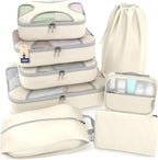 Shacke Premium 8 Packing Cubes Set by Shacke