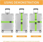 BILIONE Luggage Straps, TSA Approved Add a Bag Premium Accessory - Image 4