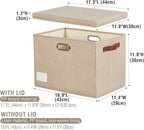 17" Large Collapsible Storage Bins - Image 3