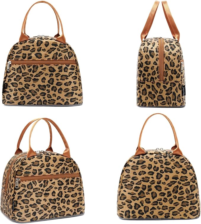 FlowFly Leopard Insulated Lunch Cooler Bag - Image 4
