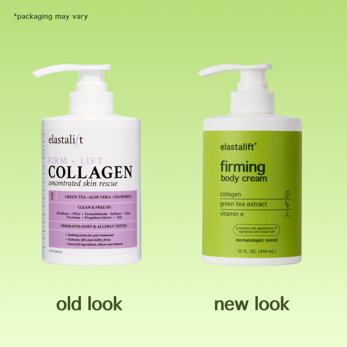 Collagen Cream + Manuka Honey Cream Body Lotion & Face Moisturizer Skin Care Bundle For Women & Men (15 Fl Oz (Pack of 2) / Collagen + Manuka Honey Cream Set)