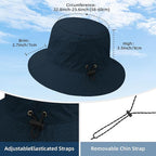 Durio Waterproof Bucket Hats for Woman UPF 50+ Sun Hat UV Protection Packable - Image 3