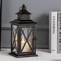 DECORKEY Lantern Decorative Indoor & Outdoor, Large Hanging Candle Lanterns by DECORKEY