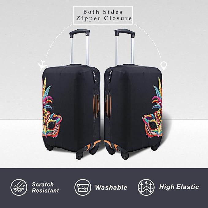 Explore Land Travel Luggage Cover Suitcase Protector Fits 31-32 Inch Case - Image 2