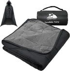 Outdoor Waterproof Blanket, Foldable Fleece Stadium Blanket by KawaGeboKamp