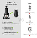STARESSO PLUS SP300 Espresso Machine, Manual Portable Coffee Maker Compatible - Image 2