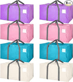 8 Pack Extra Large Moving Bags Heavy Duty Packing Bags by Unknown