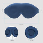 ALASKA BEAR 100% Blackout Sleep Mask Most Comfortable Contoured Eye Cups and - Image 6