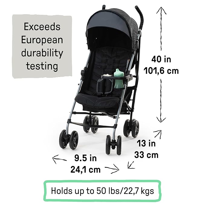 Summer Infant Ingenuity 3Dlite Convenience Stroller, Large Seat Area, 4 - Image 7