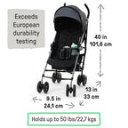 Summer Infant Ingenuity 3Dlite Convenience Stroller, Large Seat Area, 4 - Image 7