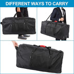 Finnhomy 120L Foldable Rolling Duffel Bag - Image 6