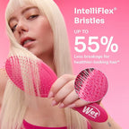 Wet Brush Original Detangling Hair Brush, Purple, Ultra-Soft IntelliFlex Bristles, Detangler Hairbrush Glides Through Tangles With Ease For All Hair Types, For Women, Men, Wet & Dry Hair