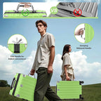 Krute Luggage 24 Inch Aluminum Frame Zipperless Suitcase - Image 6