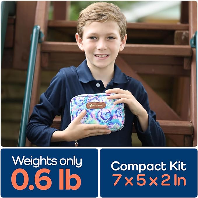 KeepGoing Travel First Aid Kit for Kids – 130 Pc. for Car, Diaper Bag & Backpack - Image 5