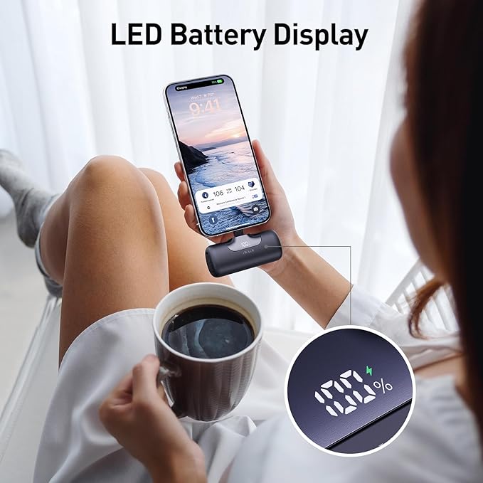 iWALK Portable Charger 5500mAh Next-Gen Small Power Bank 22.5W Fast Charging - Image 6