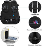 KROSER Travel Laptop Backpack 17.3 Inch XL Computer Backpack - Image 5