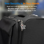 TSA Approved Cable Luggage Locks, Re-settable Combination - Image 6