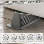 Frienda 4 Pcs Jumbo Door Stoppers Heavy Duty Door Stopper Tall up to 2inch Tall - Image 4