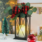 Christmas Outdoor Decor Lanterns 2 Pack, Front Porch, Gift - Image 2