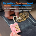 Forge Dual-Opening: Key or Combination Access Lock, TSA Approved Locks - Image 6