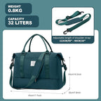Travel Duffel Bag, Sports Tote Gym Bag, Shoulder Weekender Overnight Bag - Image 6
