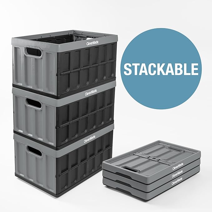 CleverMade Collapsible Storage Bins - Image 4