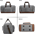 Litvyak Duffle Bag for Travel, 50L Canvas Travel Duffel Bags Overnight Weekend - Image 3