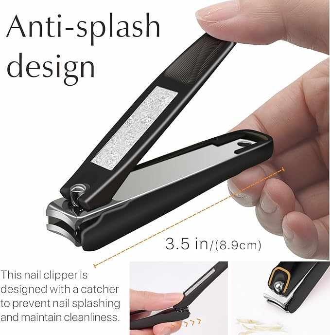 Konovo Nail Clippers for Women Travel, Nail Clippers - Image 4