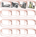 16 Pieces Clear Makeup Bags Bulk, TSA Approved Toiletry Bag by YedsIntu