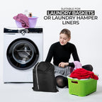 Laundry Bag with Locking Closure Drawstring – Extra Large Heavy Duty 100% Nylon - Image 3