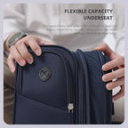 Verage Under Seat Luggage with Wheels, Softside Expanable Small Suitcase Carry - Image 3