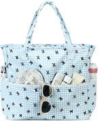 LEDAOU Large Beach Tote Bag Women Waterproof Sandproof Zipper Beach Tote Bag by LEDAOU