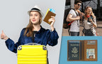 Personalized Monogrammed Antique Saddle Leather RFID Passport Wallet - Image 8