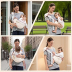 Baby Carrier Newborn to Toddler, Baby Sling Carrier, Toddler Carrier 25-60 lbs - Image 9