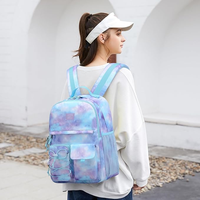 Lohol Galaxy Backpack for Kids Teen Girls, Casual Daypack - Image 2