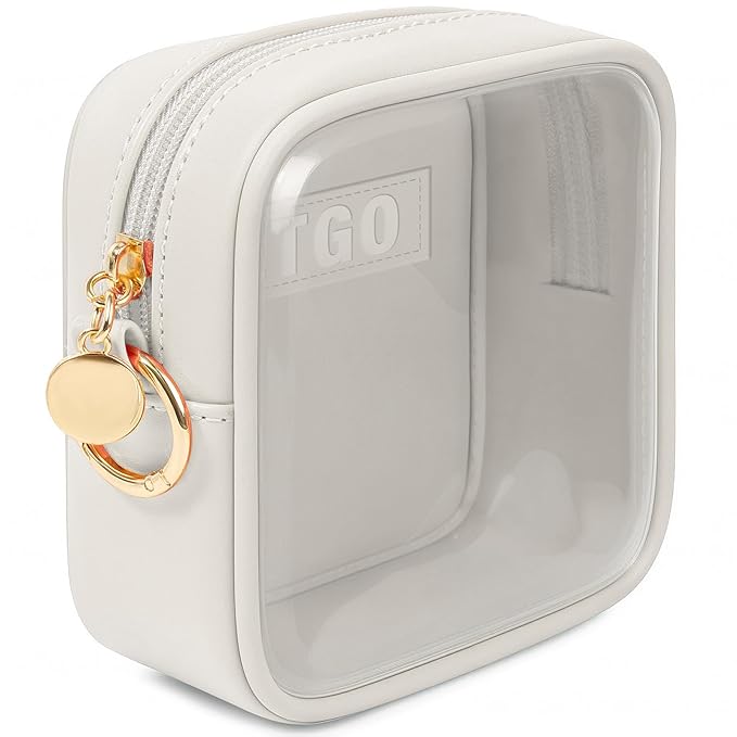 LETGO Small Makeup Bags for Purse-Mini Clear Toiletry Bag, Travel Size by LETGO