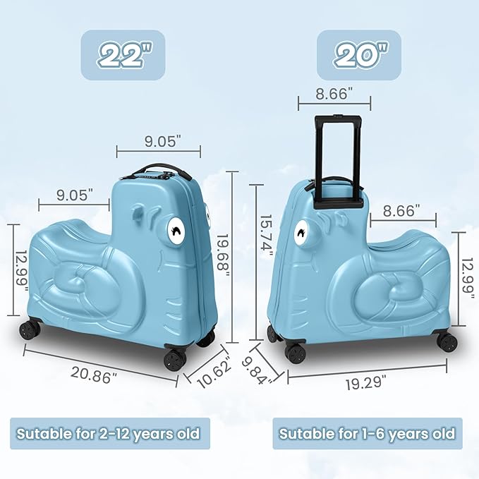 Kids Luggage, Kids Ride-on Luggage - Image 4