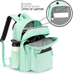 ZORFIN 26L Backpack for College, and Travel: Water Resistant Bookbag - Image 4